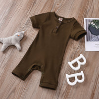 Load image into Gallery viewer, Baby Solid Color Basic Romper Wholesale 69204651
