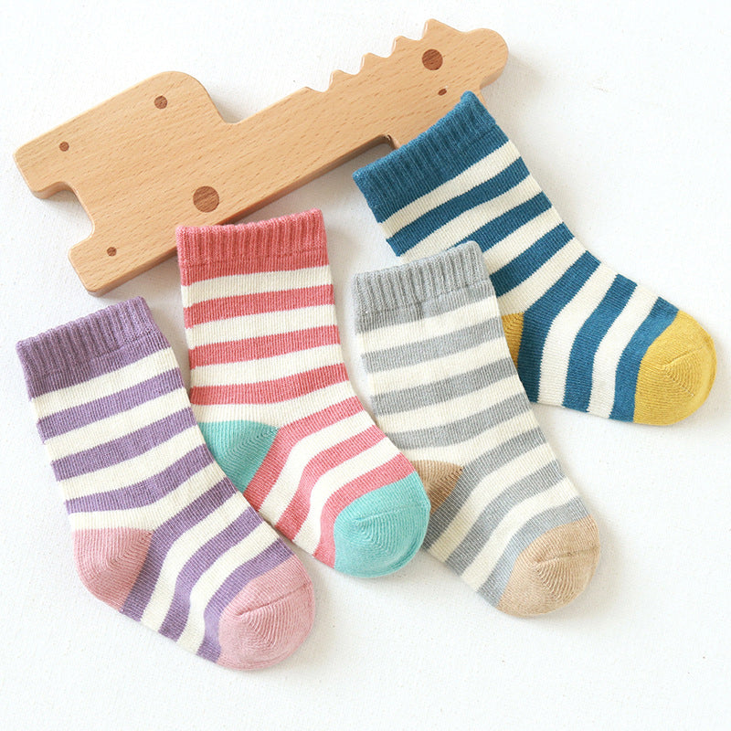 Baby Striped Socks Wholesale 82383670