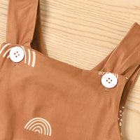 Load image into Gallery viewer, Baby Tank Jumpsuit With Rainbow Print Wholesale 10572407
