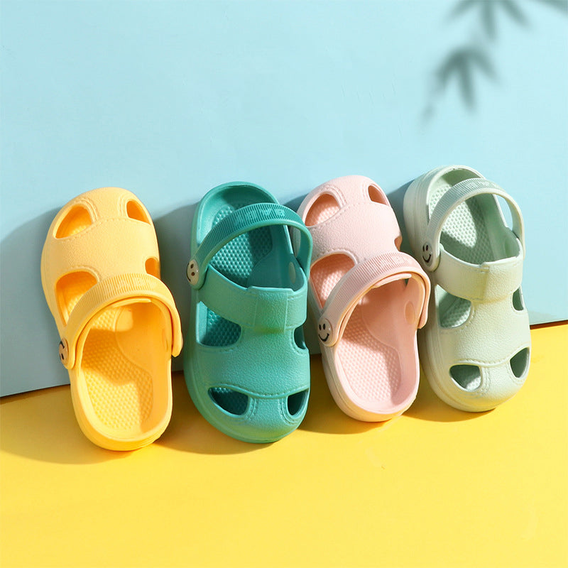 Baby Toddler Solid Color Slippers Wholesale 41043376