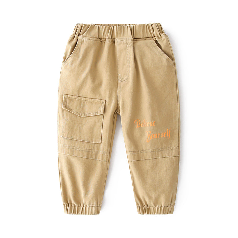 Believe Yourself Kid Boy Cargo pants Wholesale 06643152