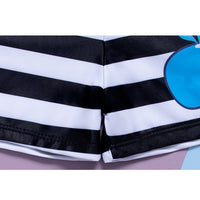 Load image into Gallery viewer, Boy Whale Print Stripe Swimming Trunks Wholesale 94312472
