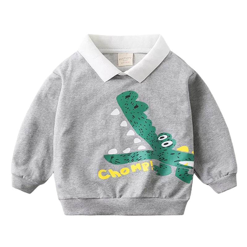 Boys Long Sleeve Cartoon Sweatshirt Wholesale 05703165