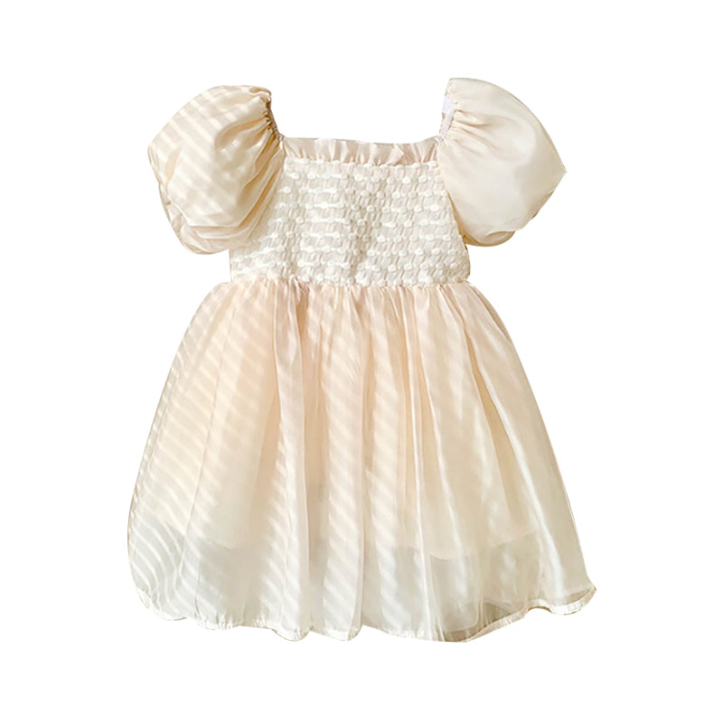 Baby Kid Girls Color-blocking Birthday Dresses Wholesale 220530191