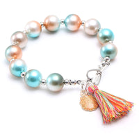 Load image into Gallery viewer, Fashionable Girl Bubblegum Beaded Chunky Bracelet Wholesale 10033698
