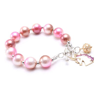 Load image into Gallery viewer, Fashionable Girl Bubblegum Beaded Chunky Bracelet Wholesale 10033698
