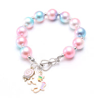 Load image into Gallery viewer, Fashionable Girl Bubblegum Beaded Chunky Bracelet Wholesale 10033698

