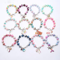 Load image into Gallery viewer, Fashionable Girl Bubblegum Beaded Chunky Bracelet Wholesale 10033698
