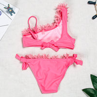Load image into Gallery viewer, Girl Flower Decor Bathing Suits Wholesale 22052467
