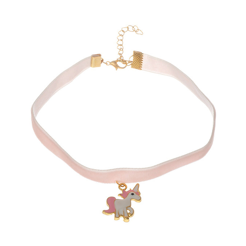 Girl Unicorn Necklace Wholesale 54974932