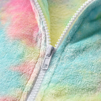 Load image into Gallery viewer, 2 Pieces Set Baby Kid Girls Tie Dye Coats And Solid Color Trousers Wholesale 64426601
