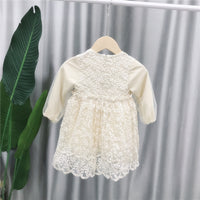 Load image into Gallery viewer, Girls children&#39;s clothing lace skirt autumn western style children&#39;s princess dress Wholesale 14586368
