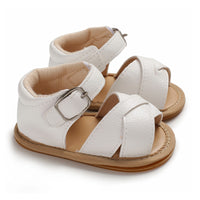 Load image into Gallery viewer, Infant Baby Girl PU Prewalker Sandals Wholesale 47301994
