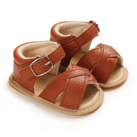 Load image into Gallery viewer, Infant Baby Girl PU Prewalker Sandals Wholesale 47301994

