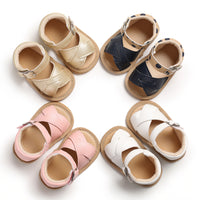 Load image into Gallery viewer, Infant Baby Girl PU Prewalker Sandals Wholesale 47301994
