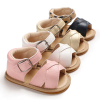 Load image into Gallery viewer, Infant Baby Girl PU Prewalker Sandals Wholesale 47301994

