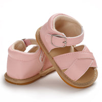 Load image into Gallery viewer, Infant Baby Girl PU Prewalker Sandals Wholesale 47301994
