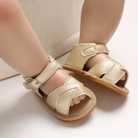 Load image into Gallery viewer, Infant Baby Girl PU Prewalker Sandals Wholesale 47301994
