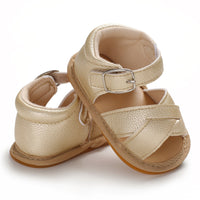 Load image into Gallery viewer, Infant Baby Girl PU Prewalker Sandals Wholesale 47301994
