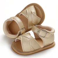 Load image into Gallery viewer, Infant Baby Girl PU Prewalker Sandals Wholesale 47301994
