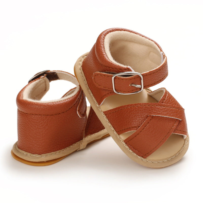 Infant Baby Girl PU Prewalker Sandals Wholesale 47301994