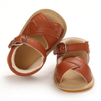 Load image into Gallery viewer, Infant Baby Girl PU Prewalker Sandals Wholesale 47301994
