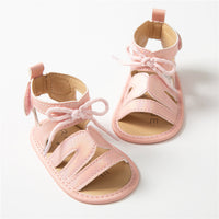 Load image into Gallery viewer, Infant Girl Solid Color Roman PU Prewalking Sandals Wholesale 97471893
