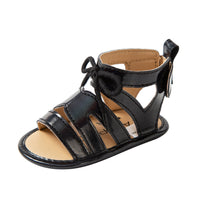 Load image into Gallery viewer, Infant Girl Solid Color Roman PU Prewalking Sandals Wholesale 97471893
