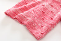 Load image into Gallery viewer, Infant Toddler Girl Pink Hoodie Knit Cardigan Wholesale 16945699
