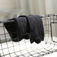 Load image into Gallery viewer, Infant Toddler Girl Pom Pom Decor High Top Socks Wholesale 36585846
