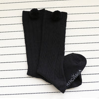 Load image into Gallery viewer, Infant Toddler Girl Pom Pom Decor High Top Socks Wholesale 36585846
