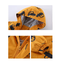 Load image into Gallery viewer, Baby Kid Boys Letters Car Print Jackets Outwears Wholesale 04517416
