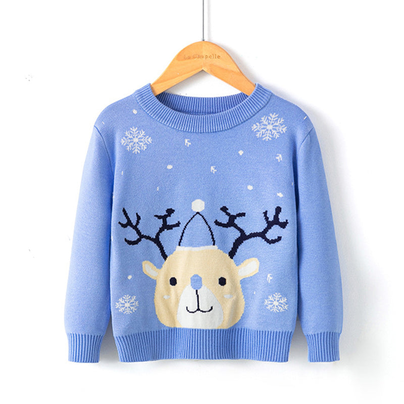 Kid Boys Letters Animals Car Crochet Print Christmas Sweaters Wholesale 33056097