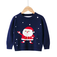 Load image into Gallery viewer, Kid Boys Letters Animals Car Crochet Print Christmas Sweaters Wholesale 33056097
