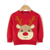 Load image into Gallery viewer, Kid Boys Letters Animals Car Crochet Print Christmas Sweaters Wholesale 33056097
