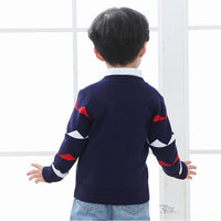 Load image into Gallery viewer, Kid Boy Come On Baby Dinosaur Knit Cardigan Wholesale 86925194
