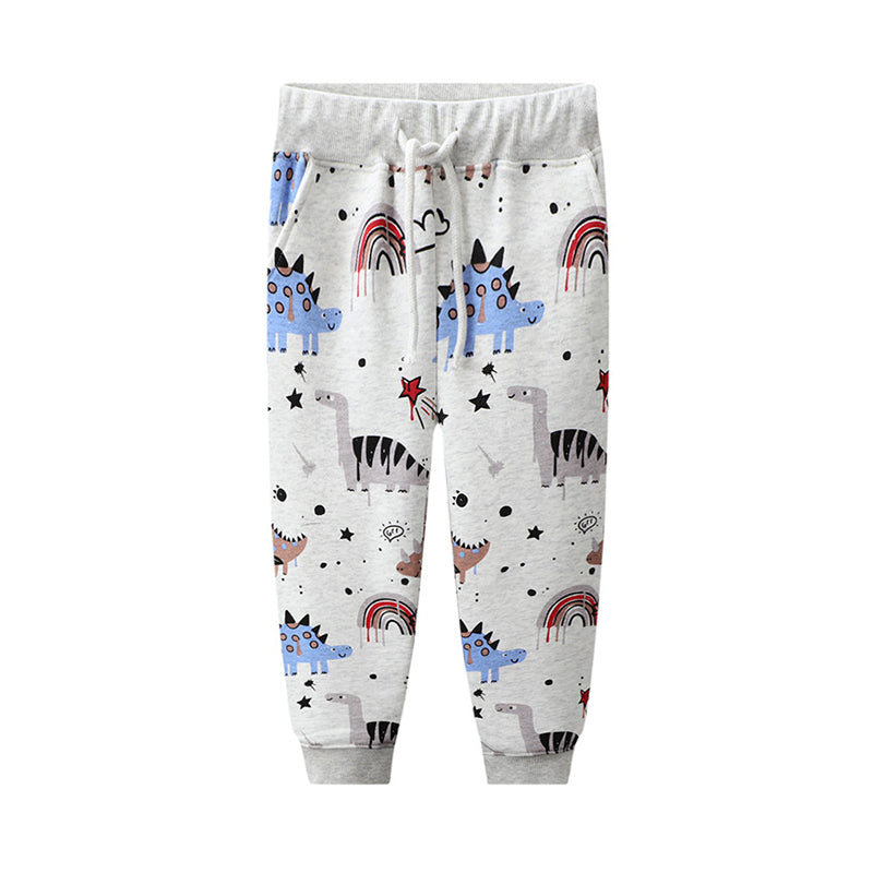 Baby Kid Boys Dinosaur Print Pants Wholesale 84406624