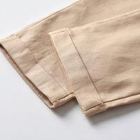 Load image into Gallery viewer, Kid Boy Embroidery Horse Khaki Trousers Wholesale 55297058
