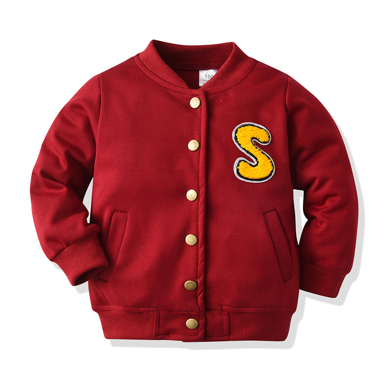 Baby Kid Boys Alphabet Jackets Outwears Wholesale 90666956
