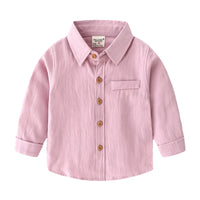 Load image into Gallery viewer, Kid Boy Solid Color Shirt Wholesale 71853323
