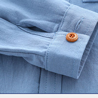 Load image into Gallery viewer, Kid Boy Solid Color Shirt Wholesale 71853323
