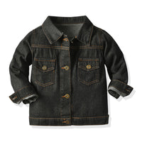 Load image into Gallery viewer, Kid Boy Trendy Denim Hooded Jacket Wholesale 58155069
