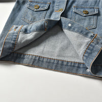 Load image into Gallery viewer, Kid Boy Trendy Denim Hooded Jacket Wholesale 58155069
