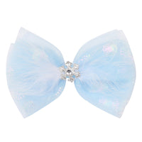 Load image into Gallery viewer, Kid Girl Bow Fringed Mesh Hair Clip Wholesale 07955939
