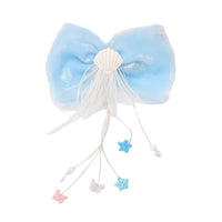 Load image into Gallery viewer, Kid Girl Bow Fringed Mesh Hair Clip Wholesale 07955939
