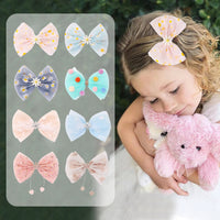 Load image into Gallery viewer, Kid Girl Bow Fringed Mesh Hair Clip Wholesale 07955939
