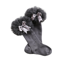 Load image into Gallery viewer, Kid Girl Bow Mesh Knee Socks Wholesale 31215845

