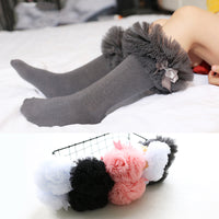 Load image into Gallery viewer, Kid Girl Bow Mesh Knee Socks Wholesale 31215845
