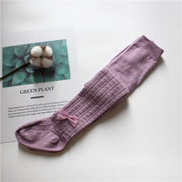 Load image into Gallery viewer, Baby Kid Girls Solid Color Bow Accessories Socks Wholesale 51587646
