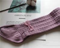 Load image into Gallery viewer, Baby Kid Girls Solid Color Bow Accessories Socks Wholesale 51587646
